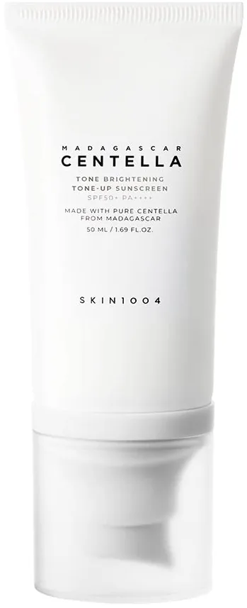 Crema Solara Nuantata Skin 1004 Madagascar Centella Tone Brightening SPF50+ 50ml