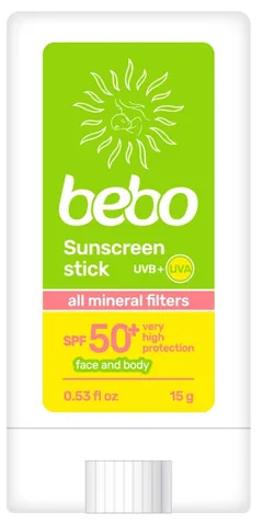 Stick de Protectie Solara Bebo Mineral SPF 50+ 15g