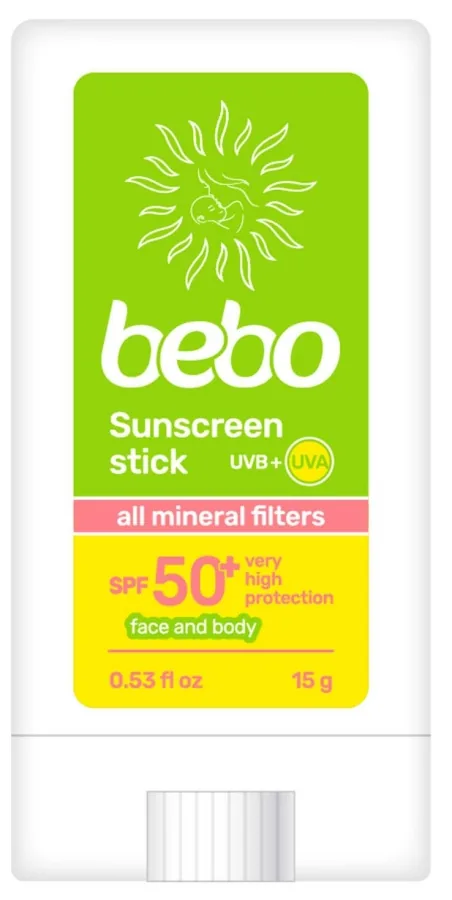 Stick de Protectie Solara Bebo Mineral SPF 50+ 15g