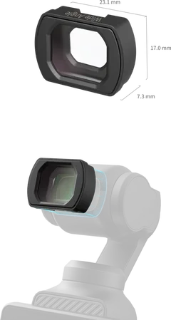 SmallRig 5650 Obiectiv Wide-Angle pentru DJI Osmo Pocket 3 - imagine 2