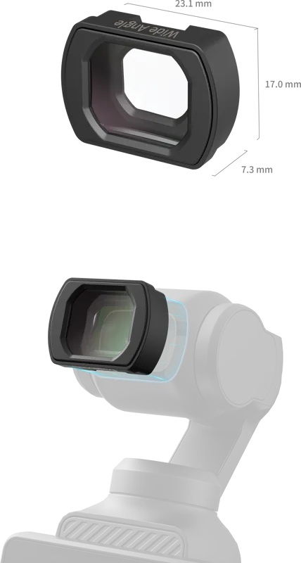 SmallRig 5650 Obiectiv Wide-Angle pentru DJI Osmo Pocket 3 - imagine 2