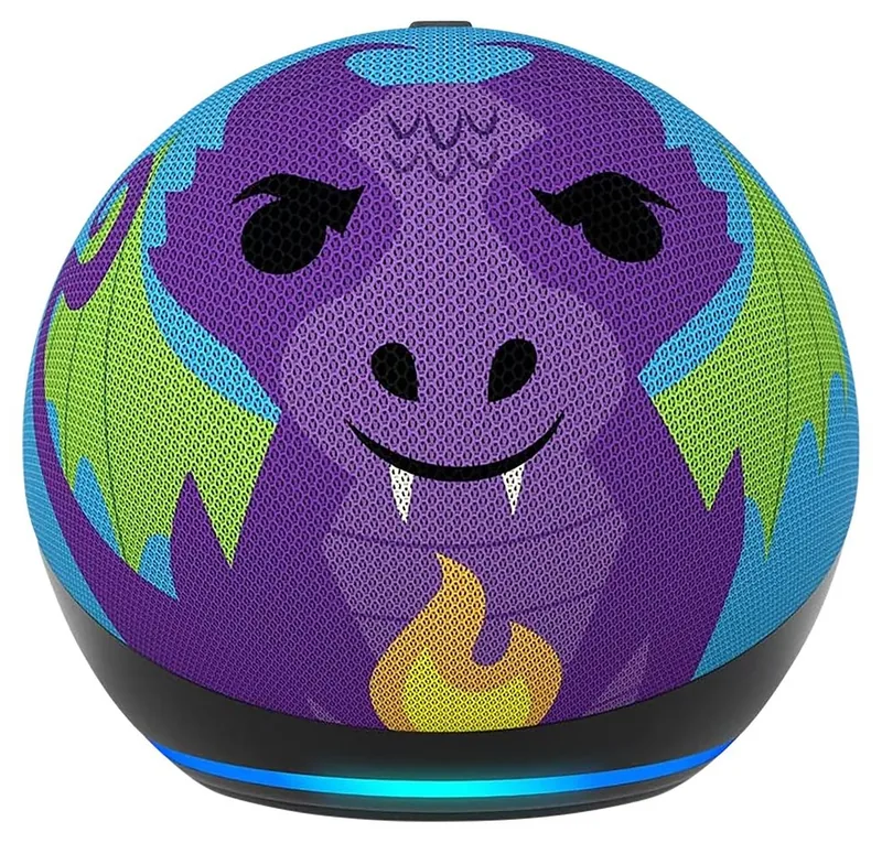 Amazon Echo Dot Kids 5th Gen Dragon