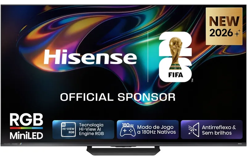 Hisense 55UR8S Negru