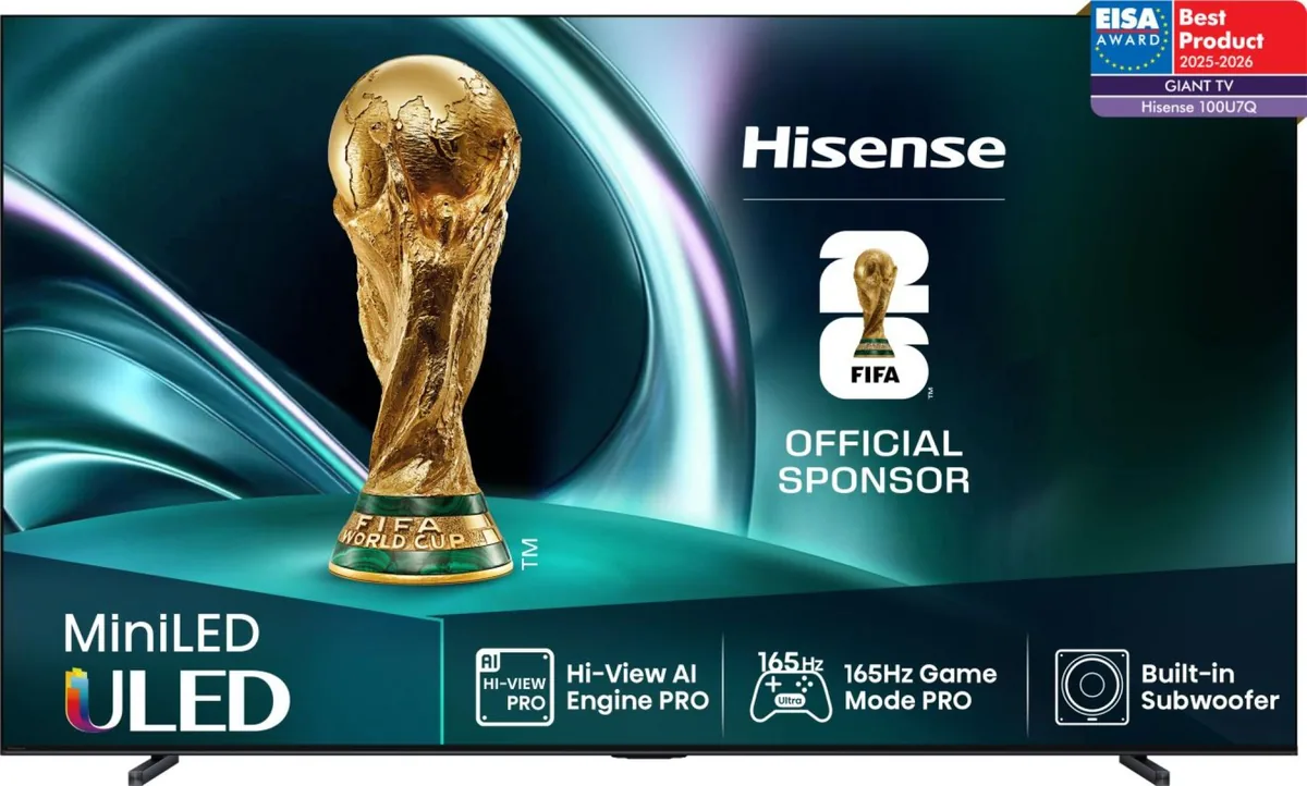 Hisense 100U7Q Negru