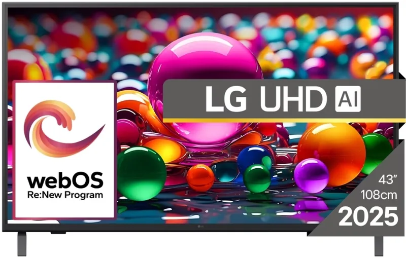 LG 43UA75003LA 43 inch Negru