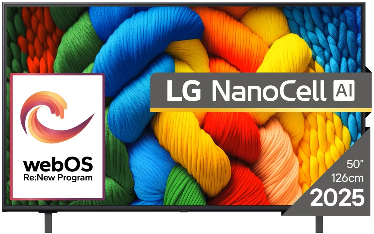 LG 50NANO80A3B 50 inch Negru