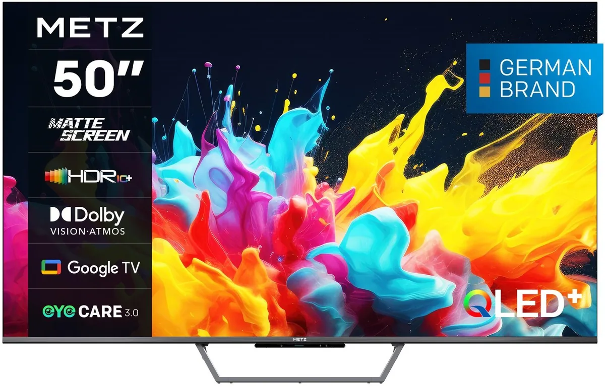 METZ 50MQE7600Z 50 inch QLED 4K Negru