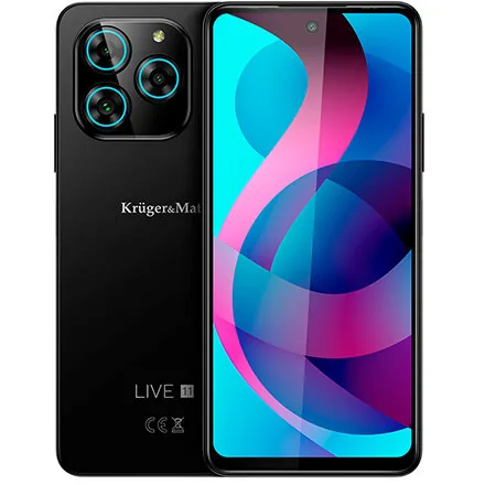 Kruger&Matz Live 11 128GB 6GB RAM Negru