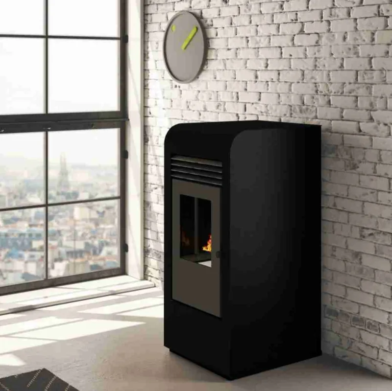Soba pe Peleti Punto Fuoco Giada Carbon 2.5-9.5kW