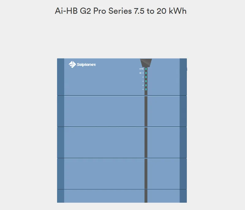 Solplanet Ai-HB G2 PRO 2.56kWh