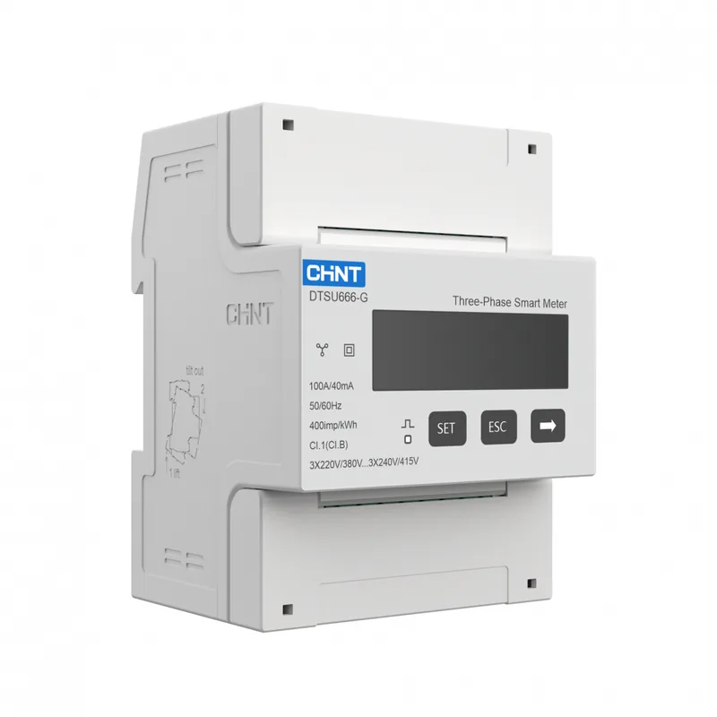 Solplanet CHINT DTSU666 Contor Electric Trifazat 100A