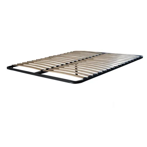 Somiera Metalica Spectral Mobila 160x200cm cu Picior pe Mijloc Negru