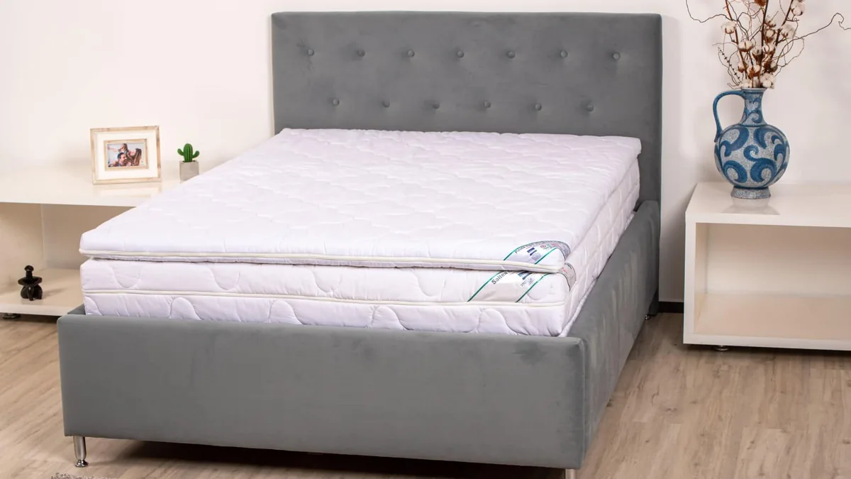 Somnart HypoallergenicMed 140x190x5cm Husa Microfibra Detasabila - imagine 4