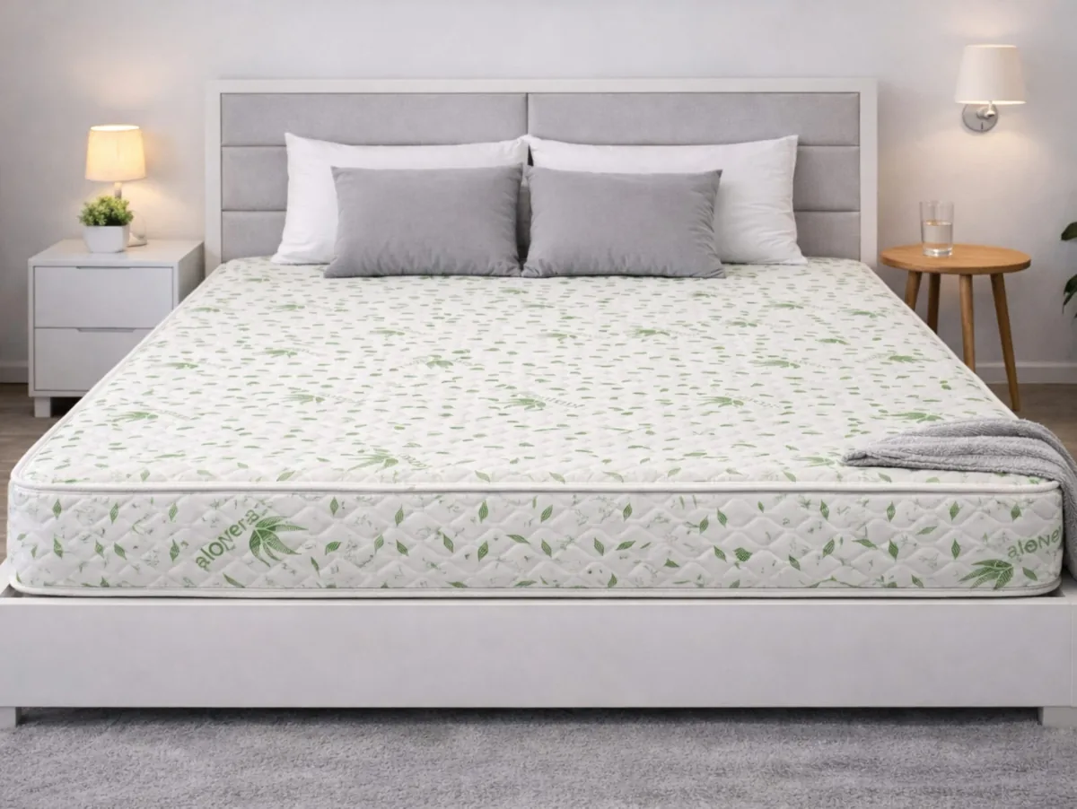 Somnart Somnia Aloe Vera 160x200cm 20cm Doua Fete Medie - imagine 4