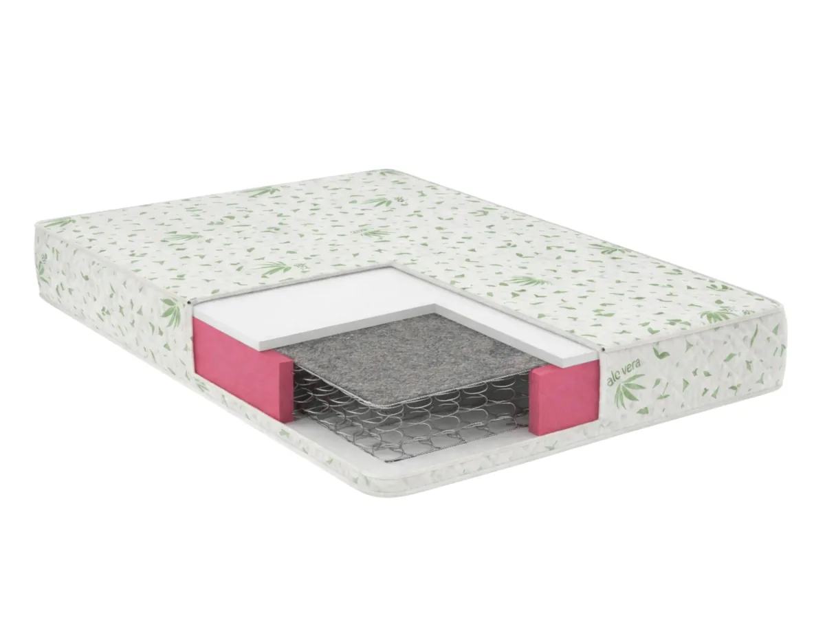 Somnart Somnia Aloe Vera 180x200cm 20cm Duritate Medie - imagine 2
