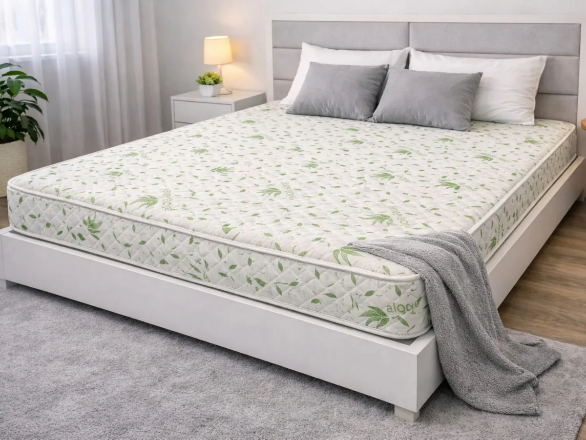 Somnart Somnia Aloe Vera 180x200cm 20cm Duritate Medie - imagine 5