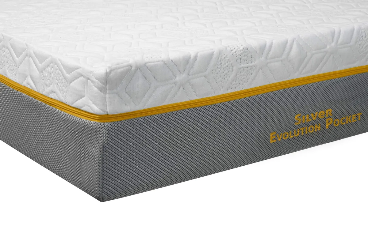 Somnexpert Silver Evolution Pocket Spring 140x200 24cm Fermitate Medie - imagine 6