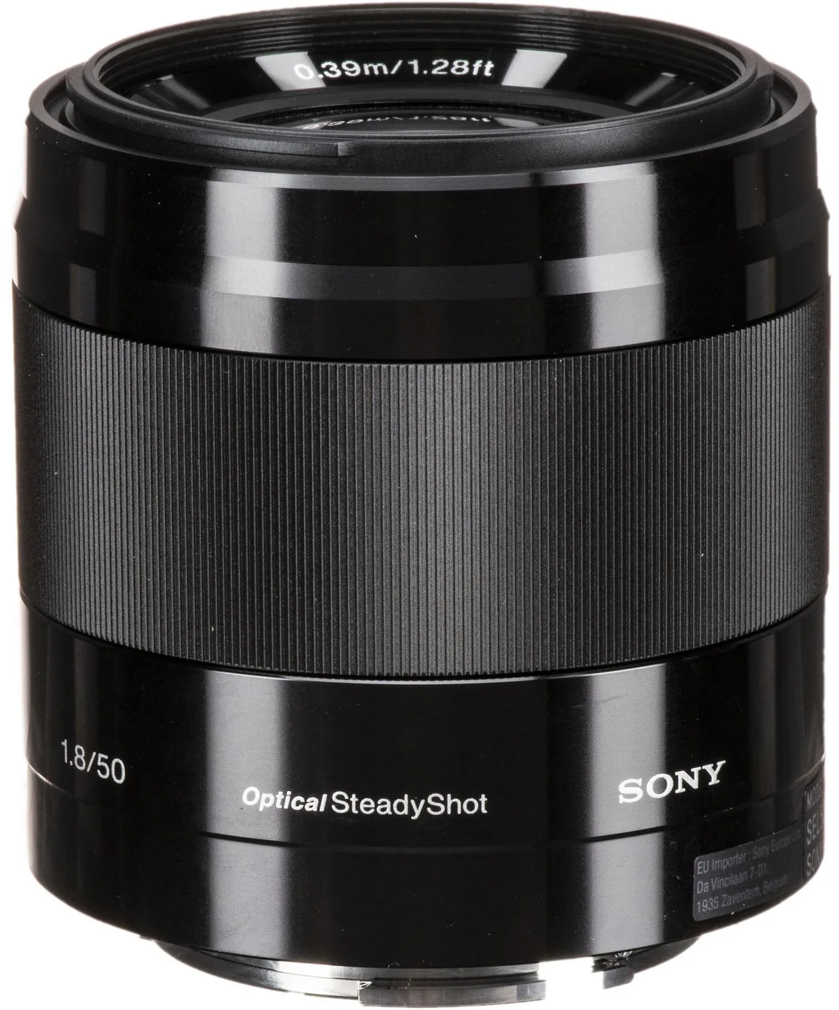 Sony 50mm f/1.8 OSS E Montura 49mm Negru