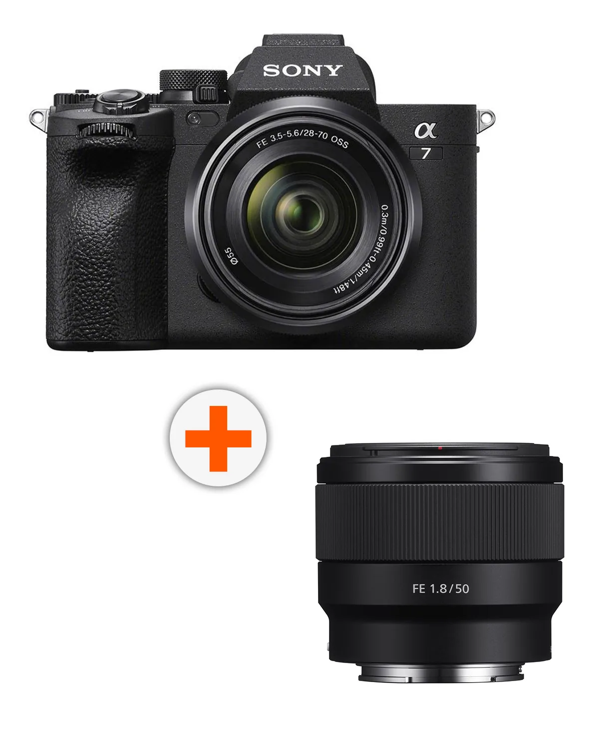 Sony Alpha A7 IV FE 28-70mm f3.5-5.6 OSS + FE 50mm f1.8