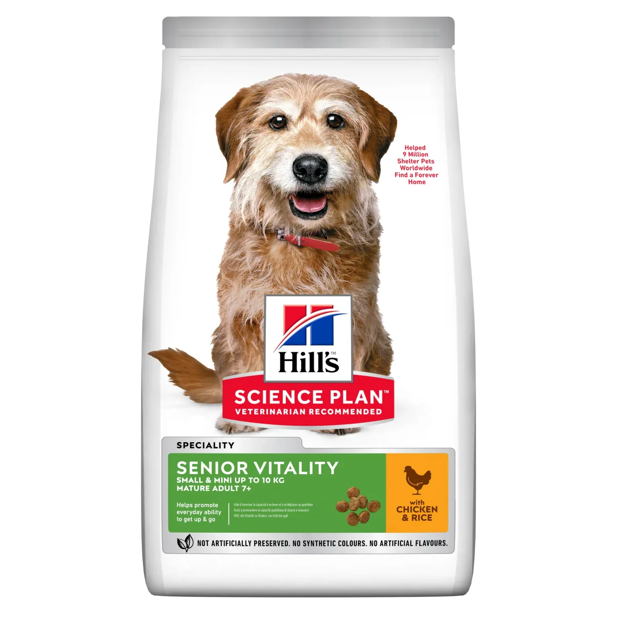 Hrana Uscata Caini Hills Science Plan Senior Vitality Small Mini Chicken 1.5kg