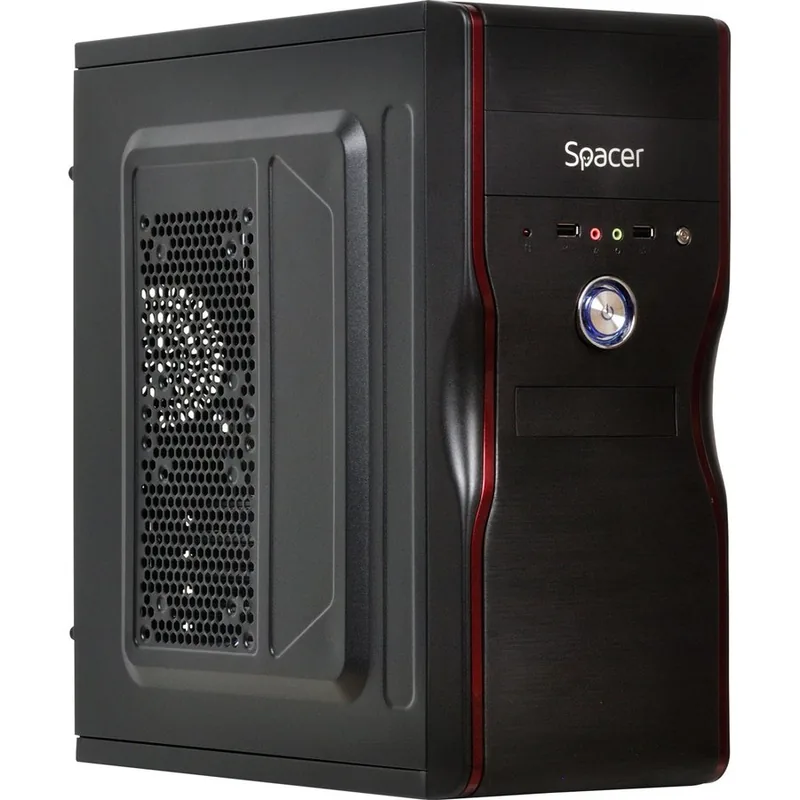 Carcasa Spacer New Mercury 500W Negru