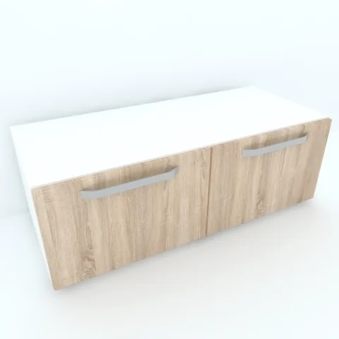 Spectral Mobila Armonia 2 Uși Alb MDF Sonoma