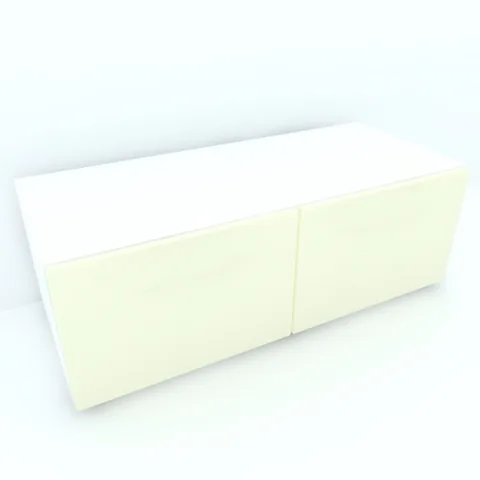 Spectral Mobila Armonia 2 Usi Push To Open Alb cu MDF Vanilie