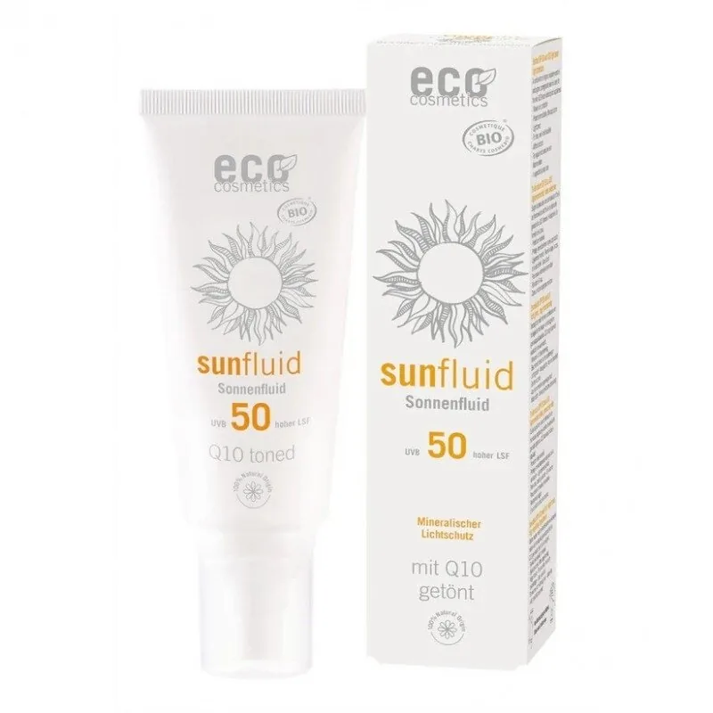 Spray de Protectie Solara Eco Cosmetics Bio FPS 50 Antiage Nuantat 100ml