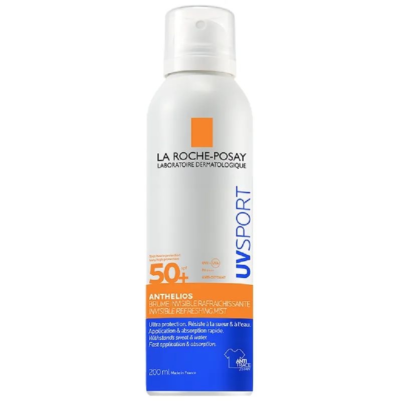 Spray de Corp La Roche-Posay Anthelios UVSport SPF 50+ 200ml Invizibil