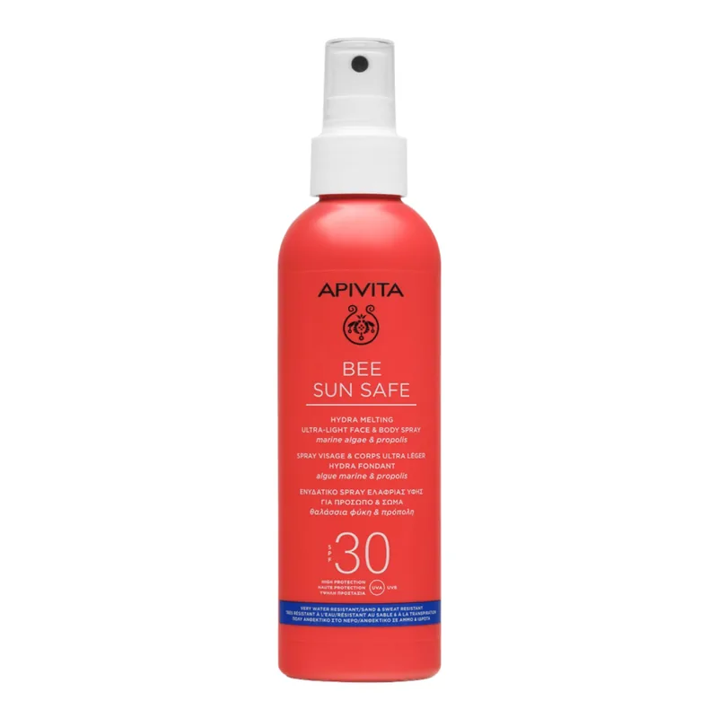 Spray de Protectie Solara Apivita Bee Sun Safe SPF30 Corp si Ten 200ml