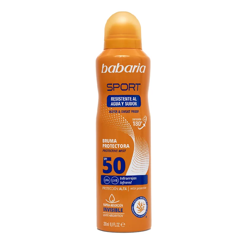 Spray de Protectie Solara Babaria SPF50 Sport 75ml