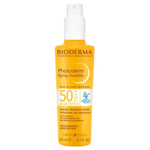 Spray de Protectie Solara Bioderma Photoderm Invizibil SPF 50+ 200ml