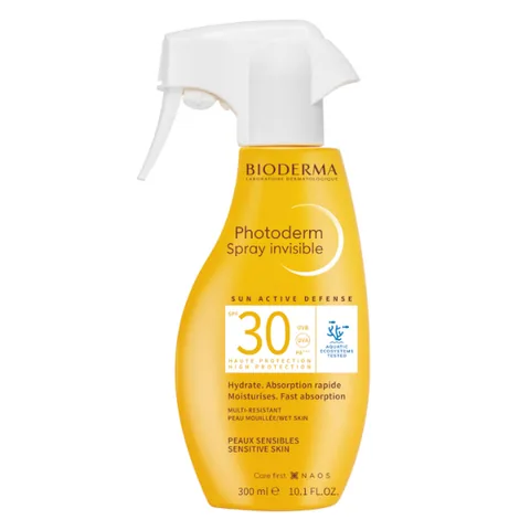 Spray Protectie Solara Bioderma Photoderm SPF30+ Invizibil 300ml