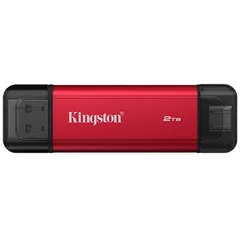 SSD Extern Kingston 2TB USB-C Negru Rosu
