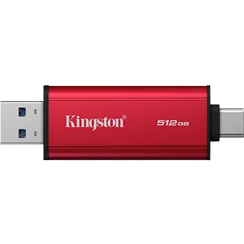 Kingston Dual Portable Solid 512GB Rosu/Negru 4262377