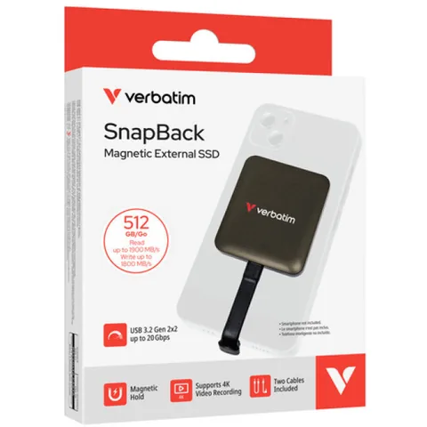 Verbatim SnapBack 512GB Mocha Metallic