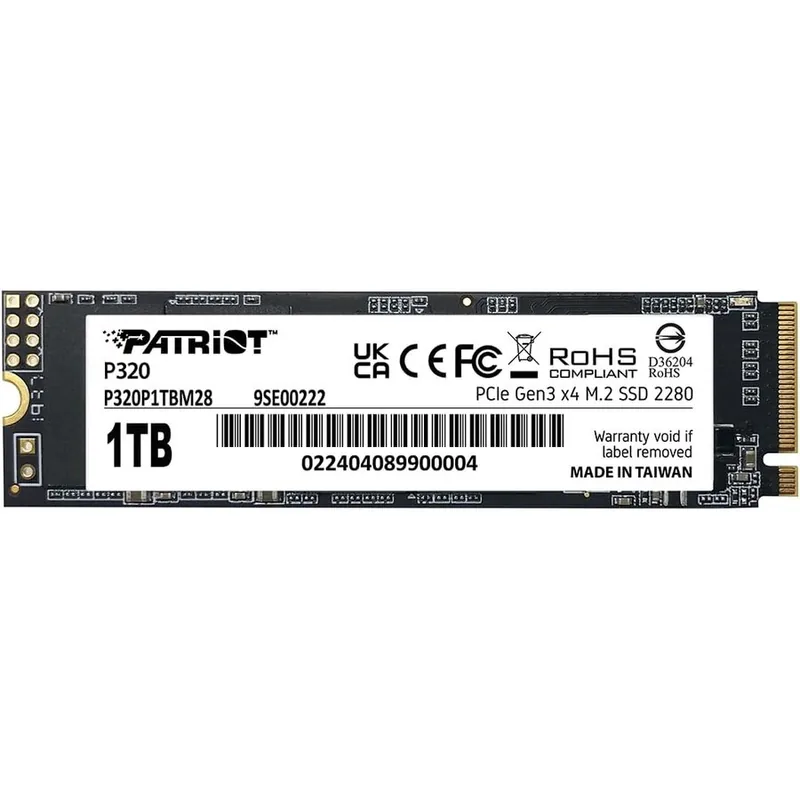 Patriot SSD 1TB PCIe M.2