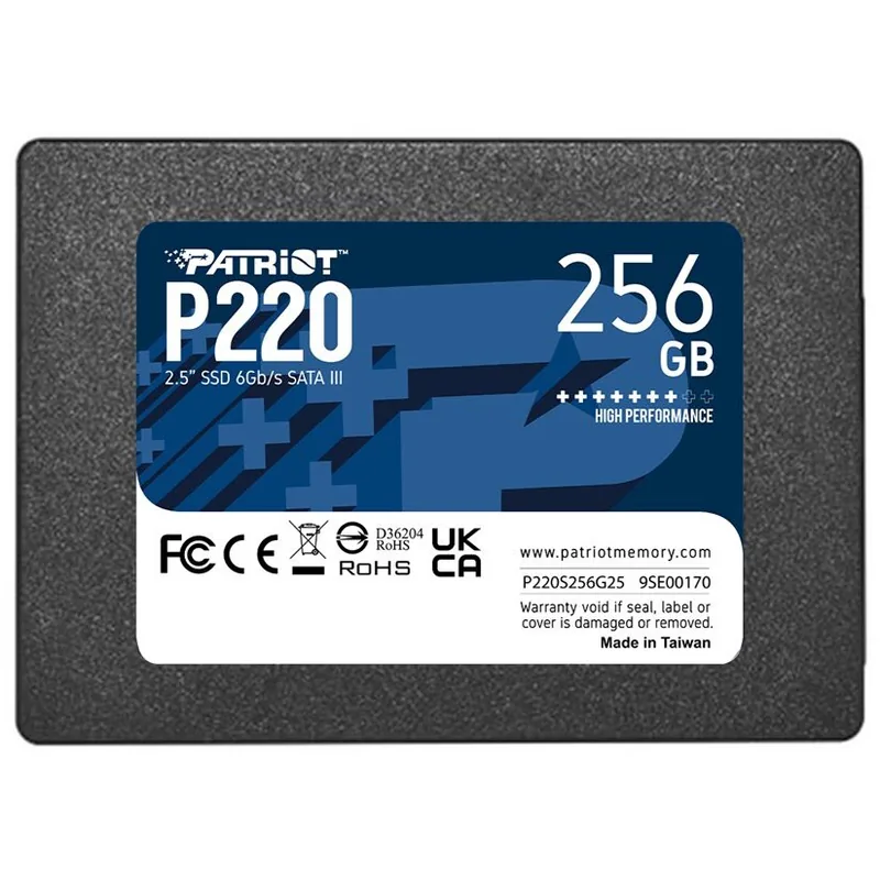 Patriot P220 256GB SATA-III 2.5inch