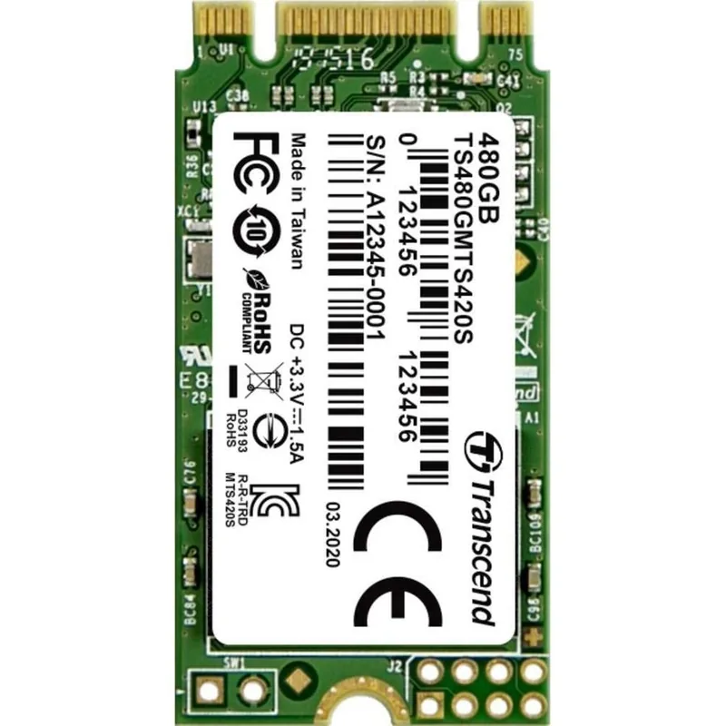 Transcend MTS420S 480GB M.2 2242