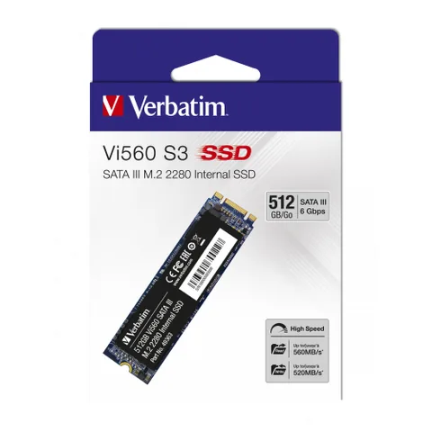 Verbatim Vi560 512GB SATA-III M.2 2280