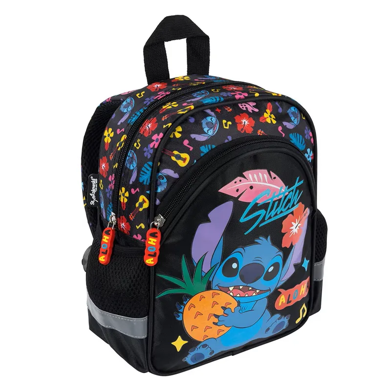 St Majewski Disney Stitch Aloha 1 Compartiment Negru