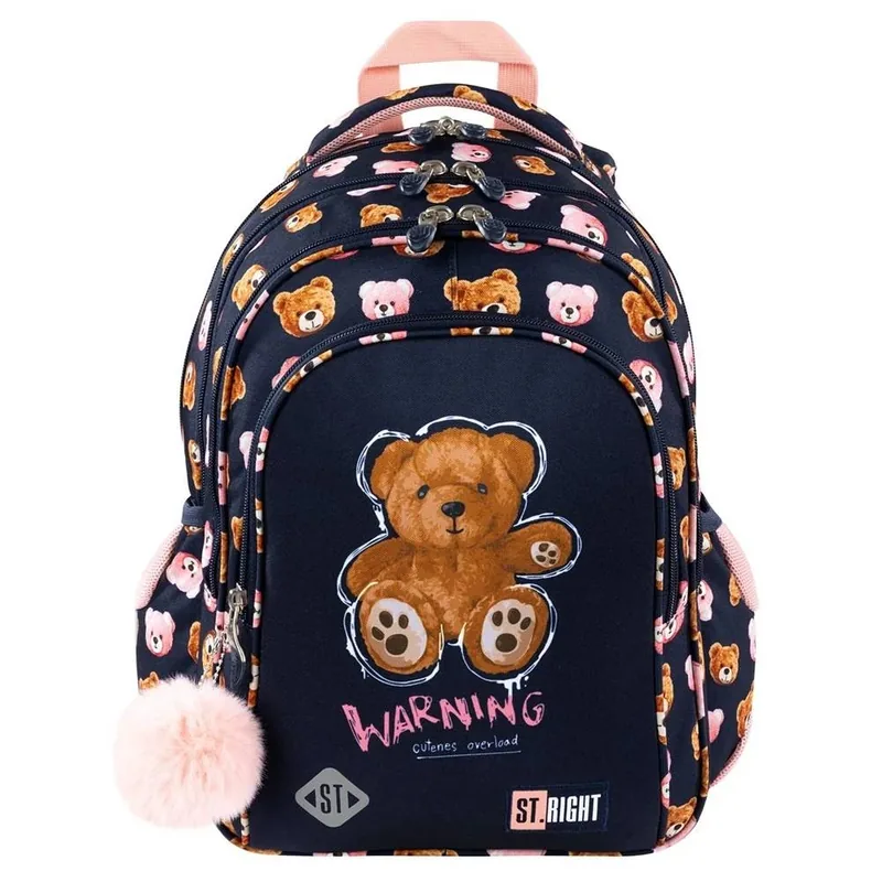 St Majewski St.Right Teddy Bear 4 Compartimente 40x28x18cm