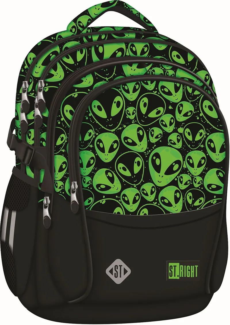 St. Right Green Aliens 4 Compartimente