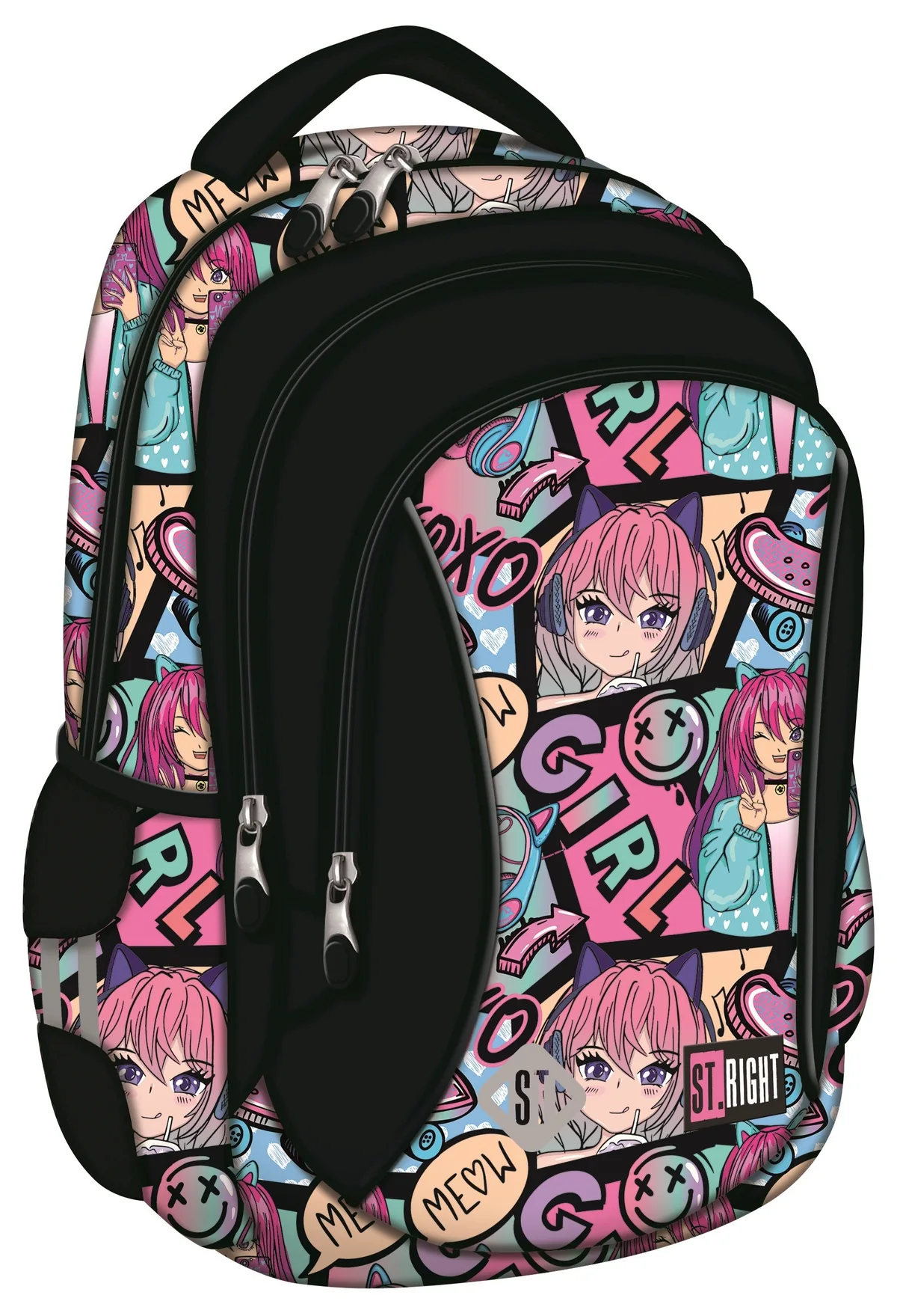 St. Right Manga Girl 3 Compartimente