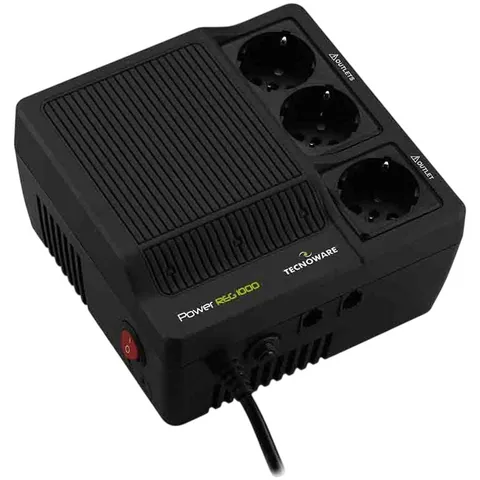 Stabilizator de Tensiune Tecnoware 1000VA Monofazat 3 Prize Schuko