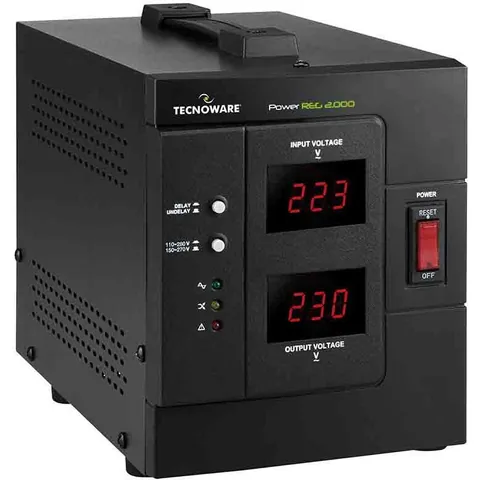 Stabilizator Tensiune Tecnoware 2000VA Monofazat 2 Prize Schuko