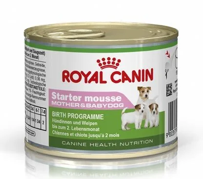 Conserva Royal Canin Starter Mousse 195g Caine