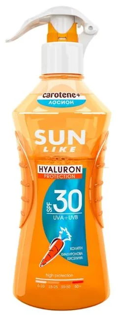 Loțiune de Protecție Solară Bifazică Sun Like Carotene+ SPF30 200ml
