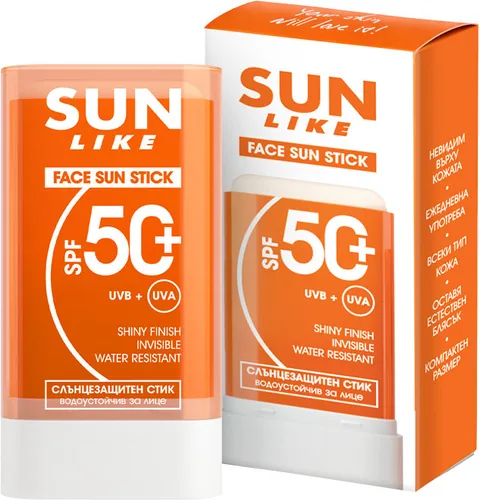 Stick de Protectie Solara pentru Fata Sun Like SPF50+ 20g