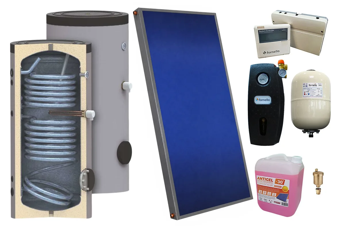 Sunsystem Pachet Sistem Solar Presurizat PK Select FP 2.0 150L